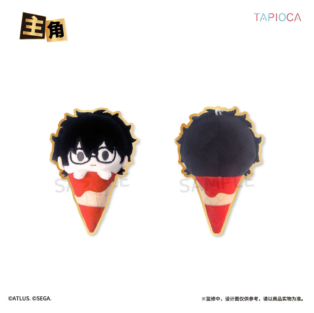Коллекционные мини-фигурки-сюрпризы Action Palm-sized Ice Cream Doll: персонажи игры Persona (Акечи Горо, Амамия Рен, Йошизава Касуми) — милые подвески, подарки для детей (art.: 3920dbba549d9) - 3920dbba549d9