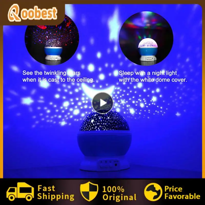 

Table Lamp Rotating Sky Moon Children Bedroom Galaxy Night Lamps Planetarium Starlight Projection Lamp Hot Moon Light Newest