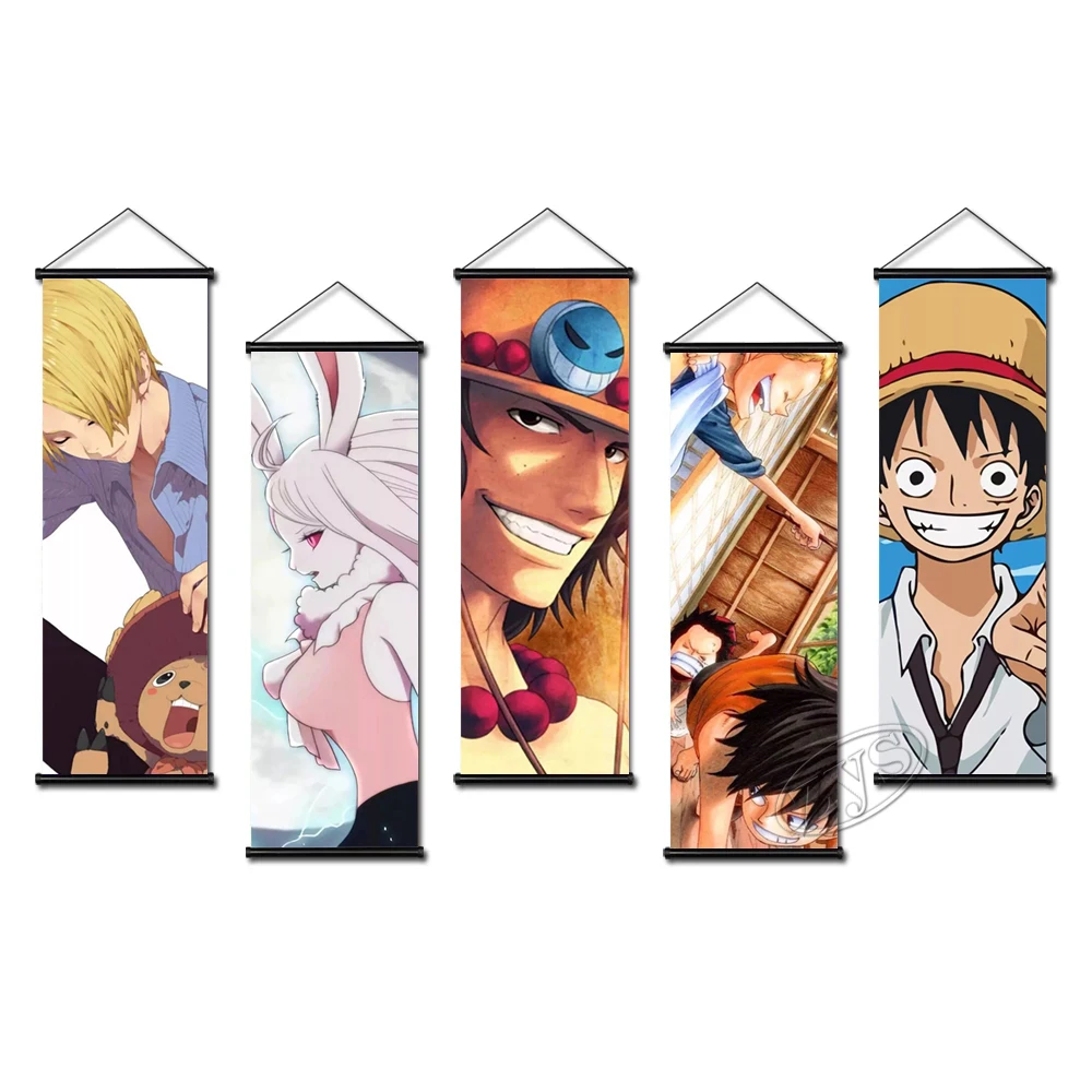 

Canvas Vinsmoke Sanji Prints Picture Portgas D. Ace Wall Art One Piece Painting Anime Home Decor Poster For Bedroom Background