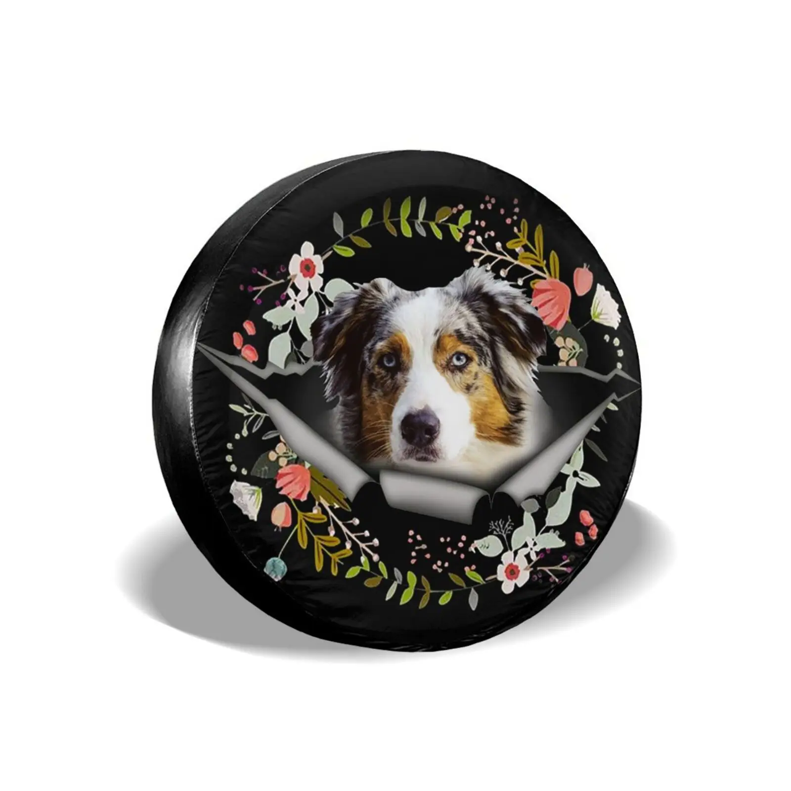 

Compass Tire Cover Universal Spare Wheel Tire Cover Wheel Covers for Trailer RV SUV Truck Camper Travel Trailer