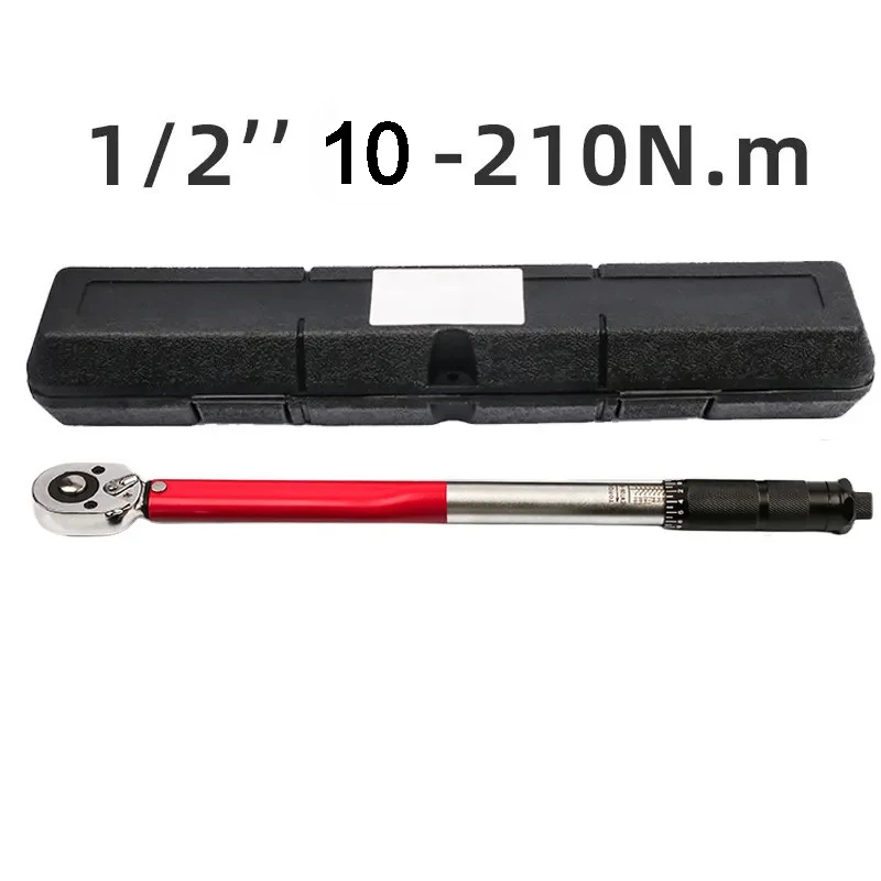 

Динамометрический ключ 5-210 Нм, 1/2 дюйма, 3/8 дюйма, 1/4 дюйма, приводной щелчок, предустановленный велосипедный крутящий ключ, двусторонняя трещотка, автомобильный велосипед, автомобильные ручные инструменты