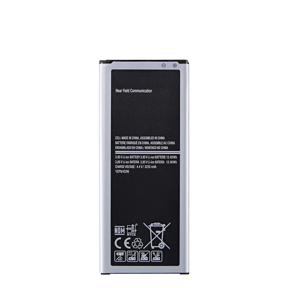 Фото Аккумулятор для Samsung Galaxy Note 4 N910 N910A N910V N910P EB-BN910BBE EB-BN910BBK 3220 мАч, с NFC и без NFC, запчасть для ремонта №2