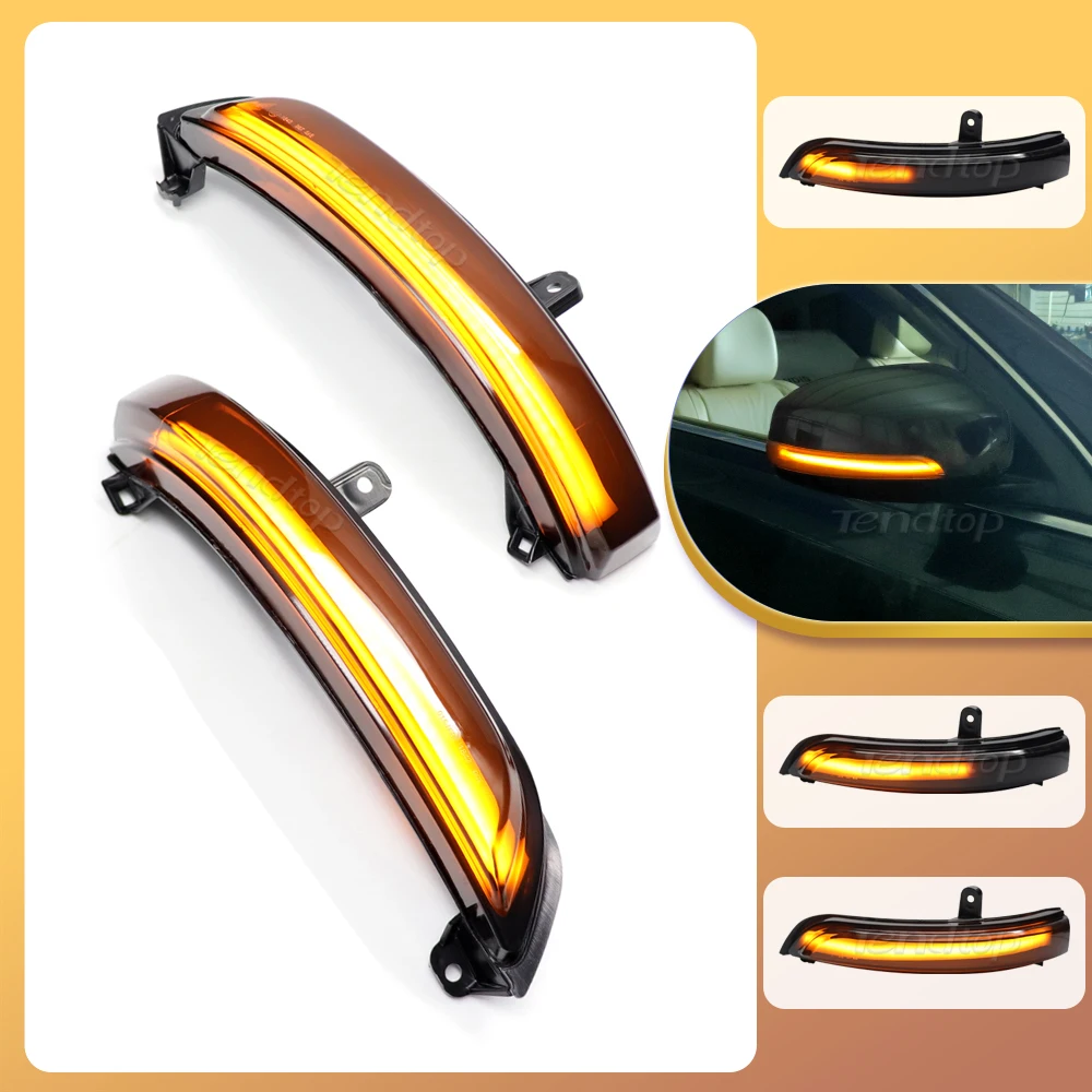 

2pcs Dynamic LED Flashing Turn Signal Light Side Mirror Indicator Blinker Sequential Light For Nissan Teana J32 2008-2012 Maxima