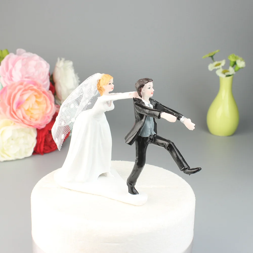 

wedding favor and decoration--The Look of Love Bride and Groom Couple Figurine wedding cake topper