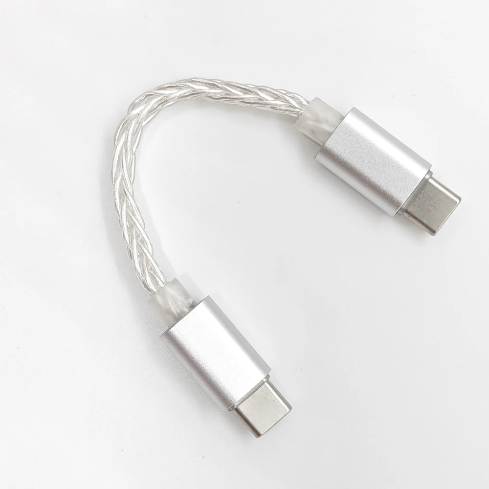 Фото ﻿   IEm USB To Type C DAC Hi-Fi адаптер наушники усилитель цифровой декодер AUX аудио кабель конвертер Android OTG кабель-адаптер №2