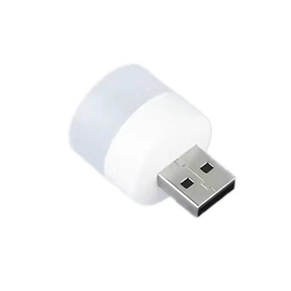 

USB Night Light Bedside School LED Lamp Interior Living Room Atmospheres Decorative Portable Lighting White Light