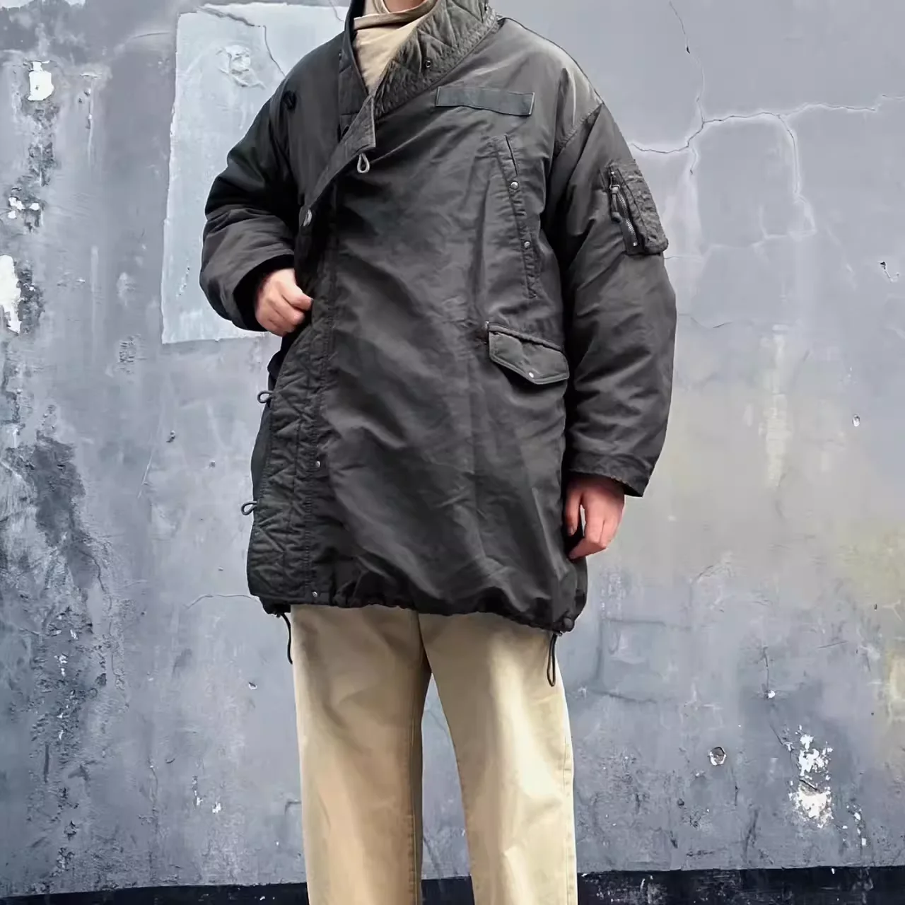 Тибетский халат VISVIM хлопковое пальто