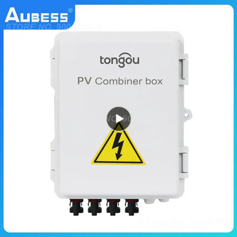 

Tongou Pv Conbiner Box 4 в 1, функциональные функции, блок для комбинирования солнечной фотогальванической энергии, безопасная коробка с сильным сопротивлением давлению