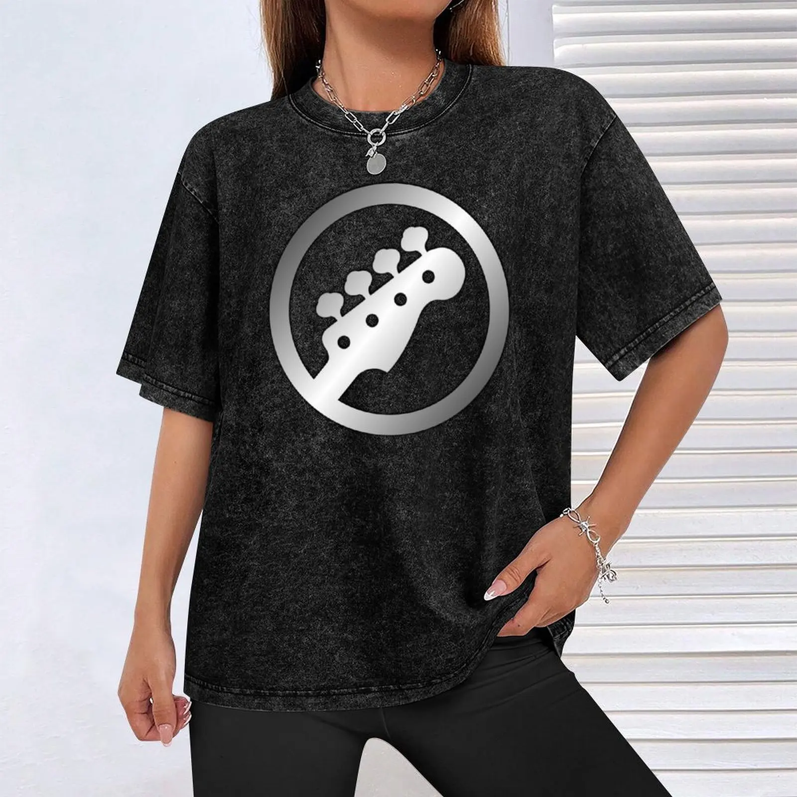 Футболка Silver Bass Ring с фигурками аниме модные рубашки синие архивные футболки для