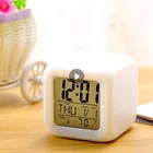 СВЕТОДИОДНЫЙ цифровой смарт-будильник, электронные настольные часы, настольные электронные часы, настольные часы, USB часы для пробуждения, время пробуждения