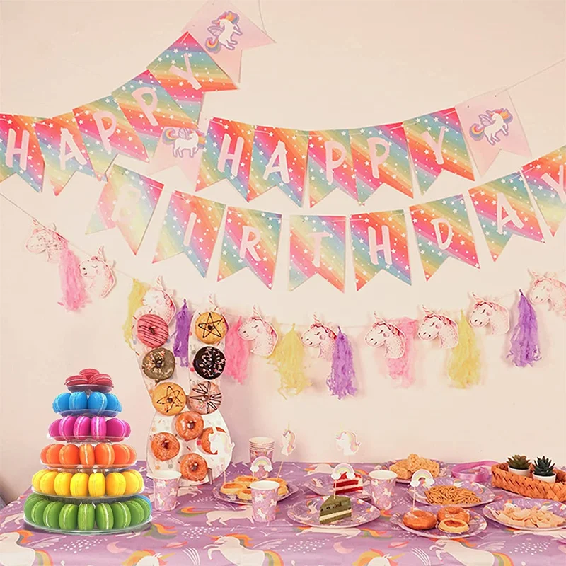 6/10 ярусов демонстрационная стойка для макарон прозрачная башня макарона поднос