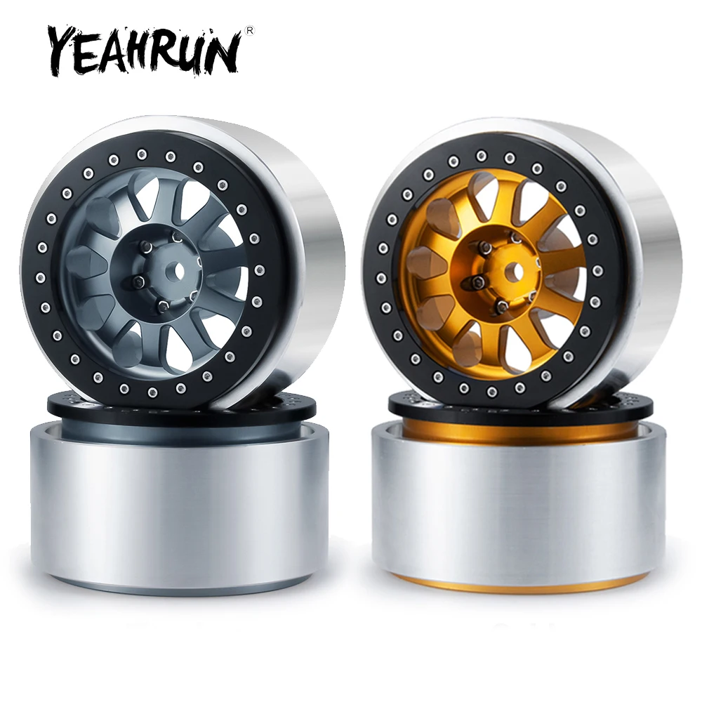 

Колесные диски YEAHRUN 2,9 дюйма из металлического сплава, ступицы для Axial SCX6 AXI05000 JEEP Wrangler AXI05001 Trail Honcho 1/6, детали для радиоуправляемого автомобиля