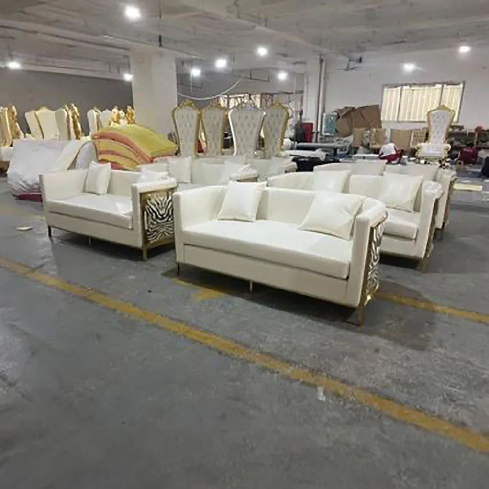 Нержавеющая сталь с красивым узором кресло для невесты и жениха роскошный