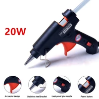 20w hot melt glue gun useu electric heat temperature gun mini industrial household repair tool with 7mm190m glue sticks