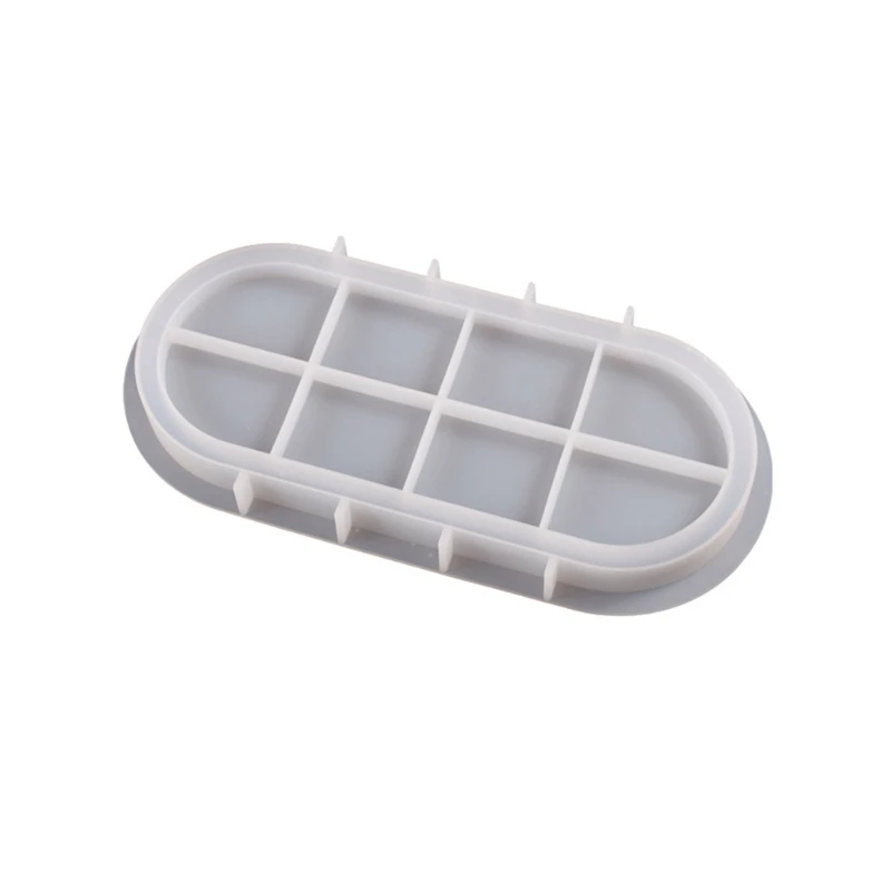 

Silicone Resin Moulds Oval Shaped Resin Cup Tray Mould DIY Moulds Drop shipping