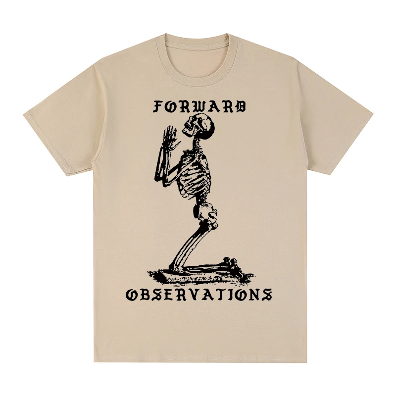 

Forward Observations Group T-shirt Praying Skeleton Cotton Men T shirt New TEE TSHIRT Womens Tops