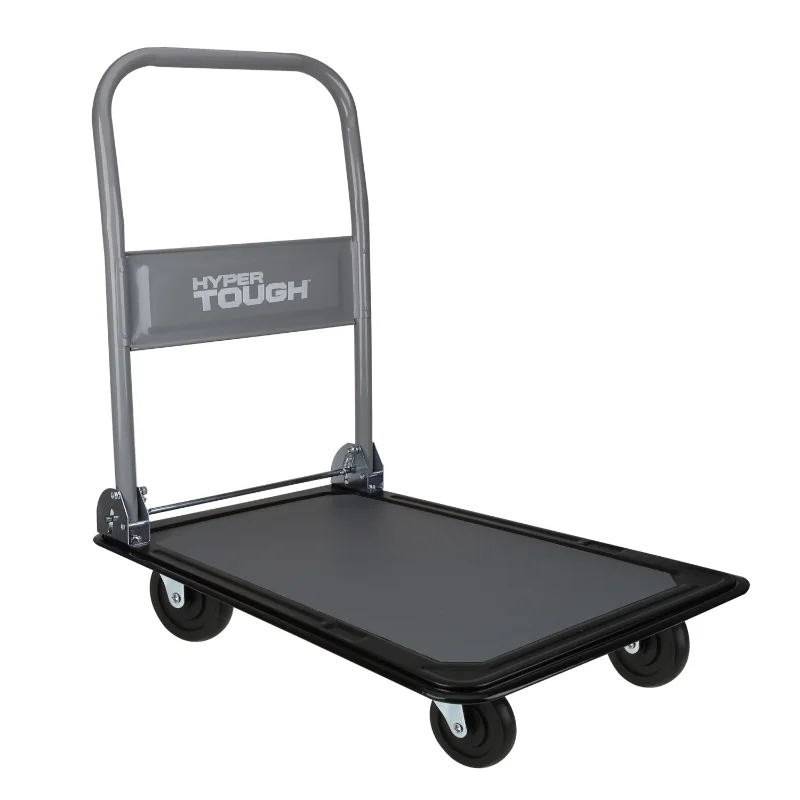

Tools 300 Pound Capacity Heavy Duty Utility Rolling Cart, Blue/Gray