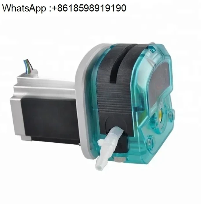 Фото Kamoer KKTS 24V single head big flow rate liquid peristaltic dosing pump with stepper motor for water juice transfer №1