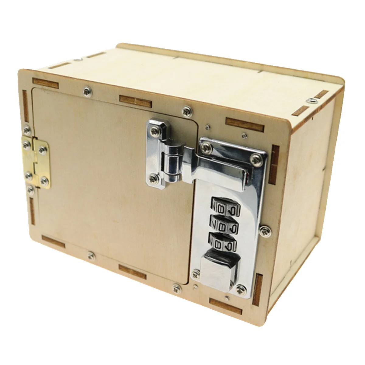 

Wood Toy Box Diy Case Password Kits Building Kids Scientific Wooden Storage Experiment Stem 12 Ages Educational Toys