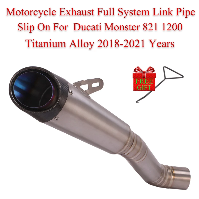 

Глушитель выхлопной трубы для мотоцикла Ducati Monster 821 1200 S/R 1200 2018-2021 лет