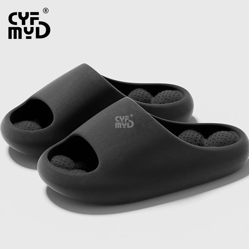 Home Slippers for Women Fashion Design Massage Bottom Bathroom Eva Slippers Soft Light Slide Indoor Platform Shoes Summer 2023