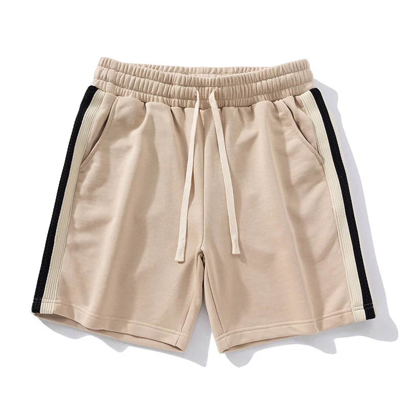 2023 American Shorts Men's Ins Fashion Brand Straight Basketball Sports Pants Summer Loose Casual Capris