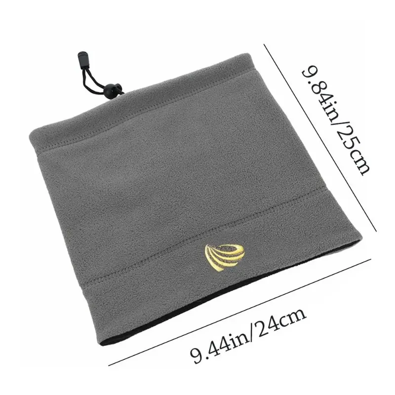 Модный зимний теплый флисовый шейный шарф для кемпинга Лыжная трубка Сноуборда