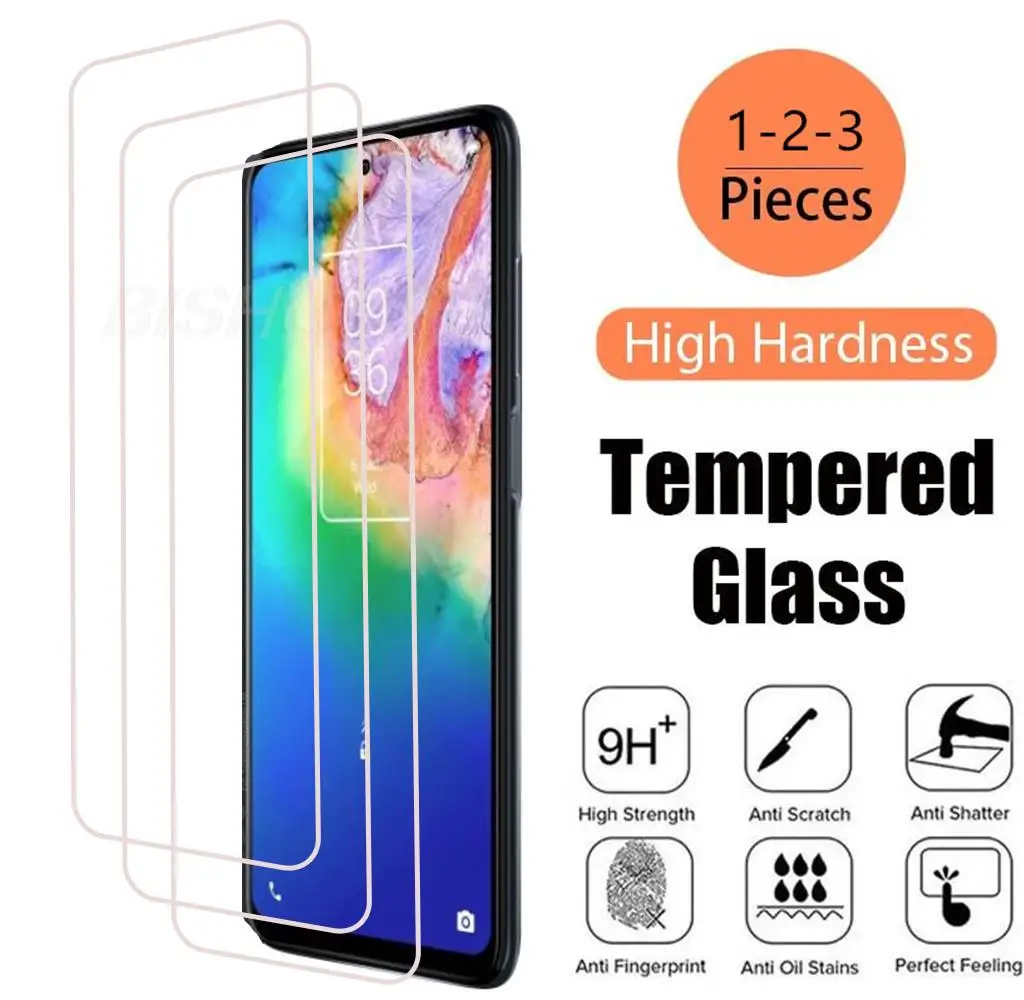 

Для TCL 20 10 5G 6,52 "HD закаленное стекло, защитная пленка для TCL 10 TCL20 SE 20SE T671H, защитная пленка для экрана