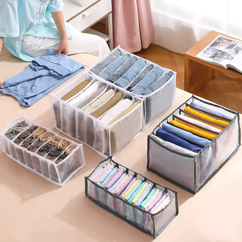 

Wardrobe Organizers For Clothing Storage Boxes Cabinet Organizer Pants Drawer Divider Storage Organizer organizador
