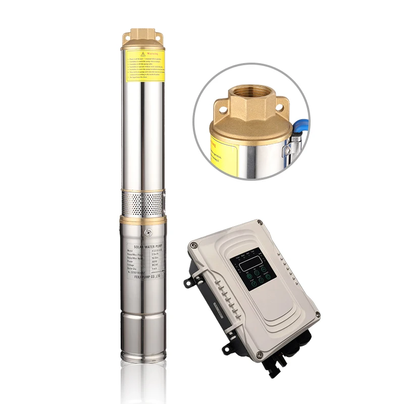 

dc 24v 48v 72v 96v 1 horse power to 25 horse power portable high pressure submersible pump solar water pumping system