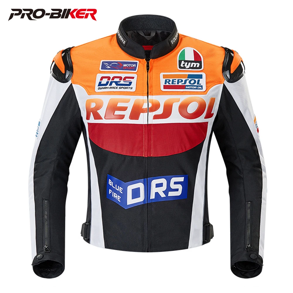 

Мотоциклетная куртка DUHAN для мужчин и женщин, съемная защита CE Chaqueta Moto со съемной подкладкой, подходит для всех сезонов