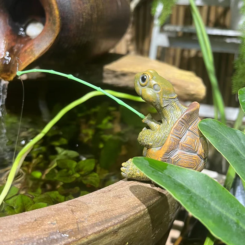 1 шт. креативная фигурка черепахи из смолы