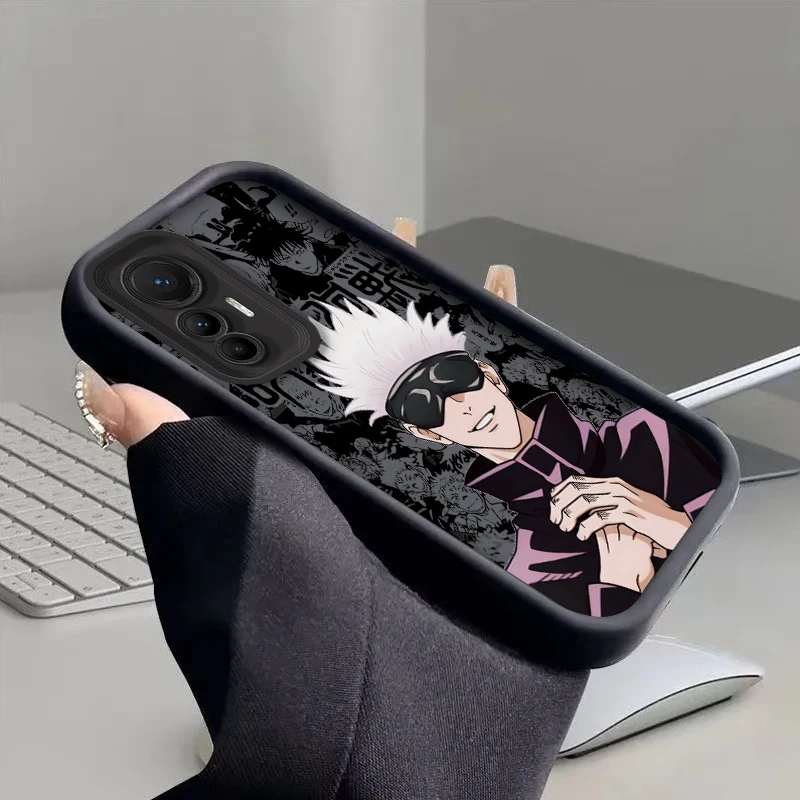 Мультяшные комиксы juютсу Kaisen для Xiao POCO 12T 11 F2 F3GT F4 F5 X X4 X5 M3 14 Pro GT 4G фотовспышка