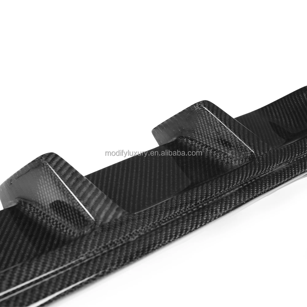 V Style Carbon car диффузор губа на задний бампер для BMW F06 F12 F13 M-Sport M-Tech Бампер 2014