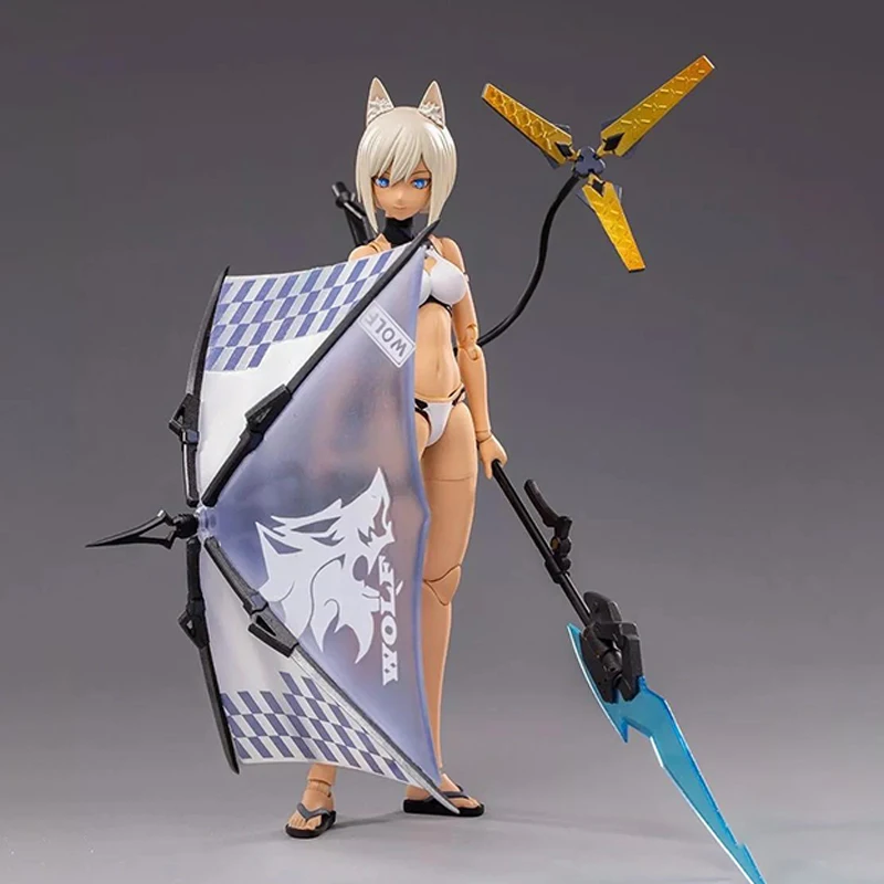 

Snowdrop Flower Project Machine Girl 1/12 Swimsuit Anime Figures Movable Doll Model Collectibles Assembling Toys Gift