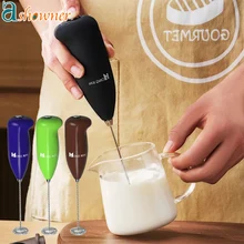 Electric Milk Foamer Drink Coffee Whisk Mixer Egg Beater Frother Coffee Cappuccino Mini Handle Stirrer Kitchen Cooking Tool