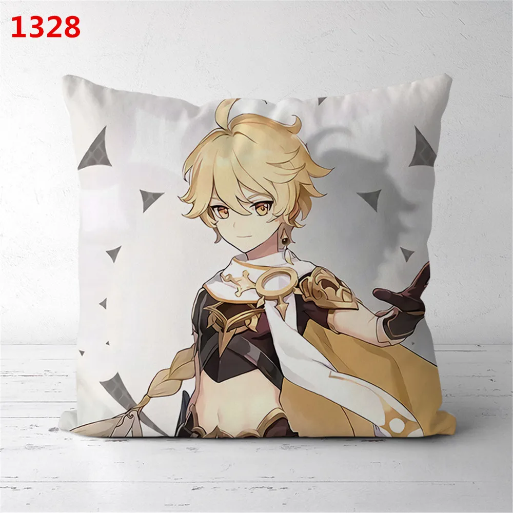 

Genshin Impact Two Sides Decor Pillow Cushion Case Cover