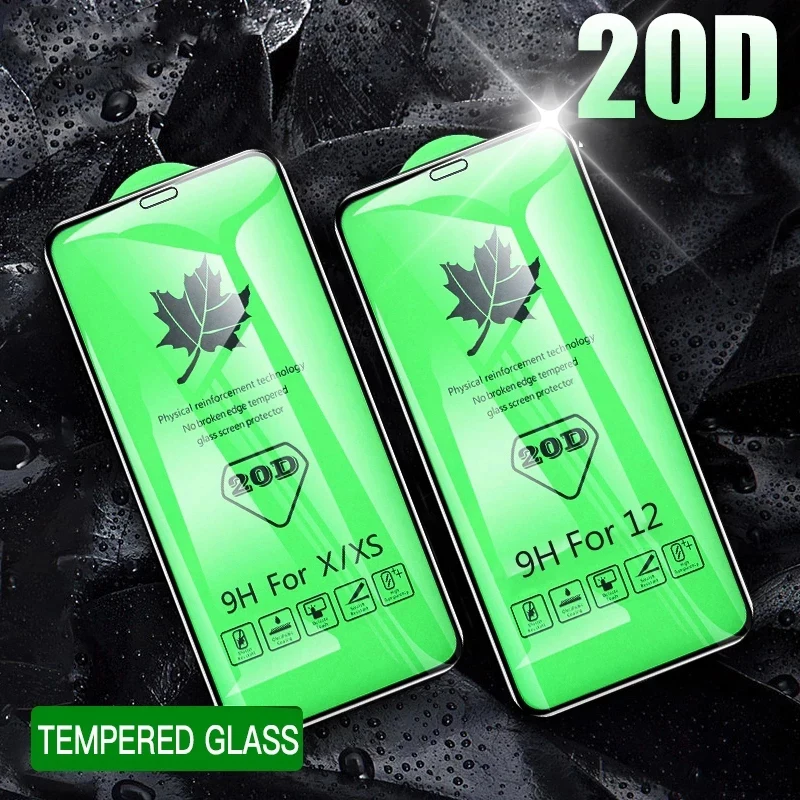 

20D Full Cover HD Tempered Glass Film Screen Protector For Samsung Galaxy S21 FE S22 PLUS A32 A22 A42 A52 A72 A12 4G 5G
