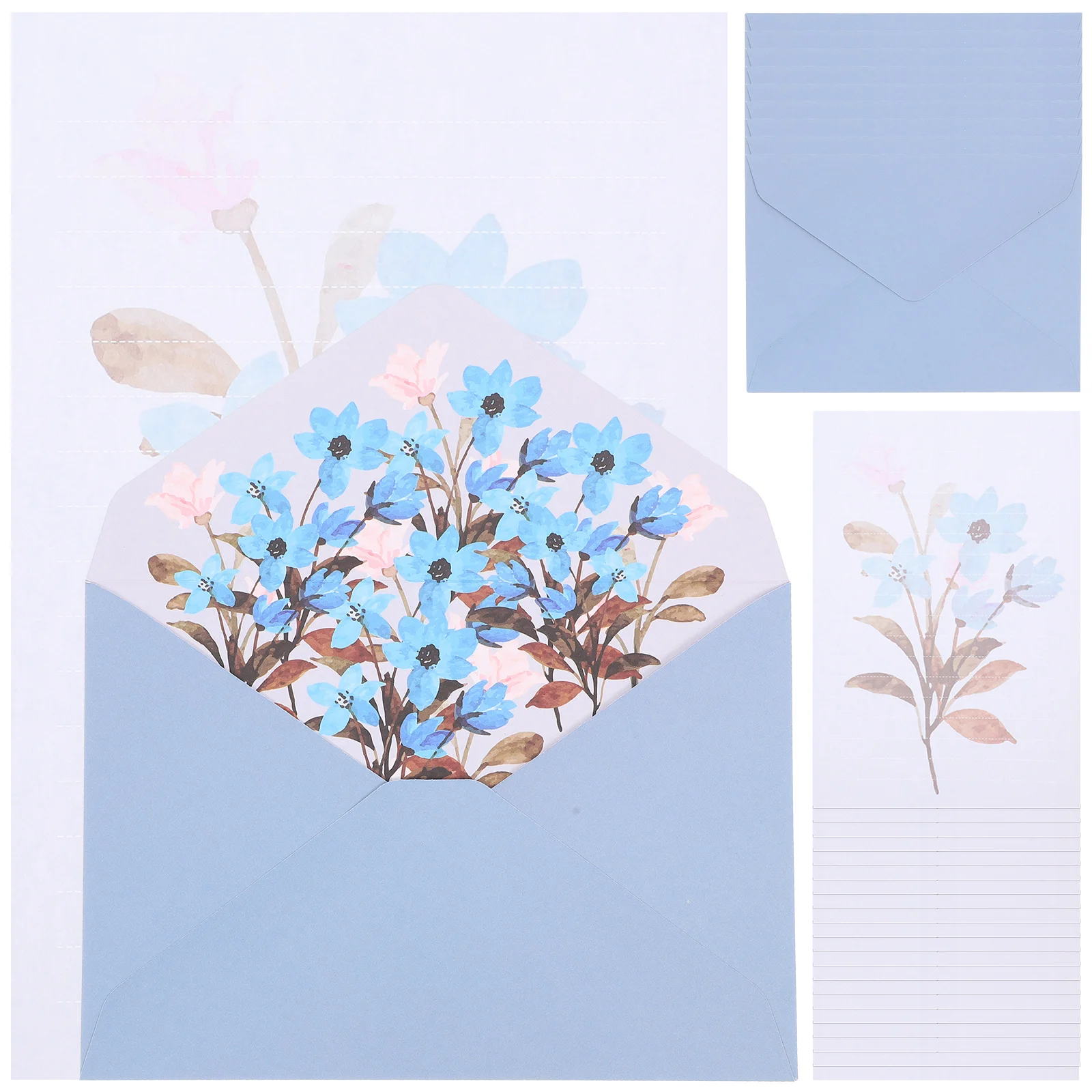 

Envelopeletter Paper Cover Writingstationery Invitation Envelopes Floral Packing Wedding Shower Invitationsnote Stationary