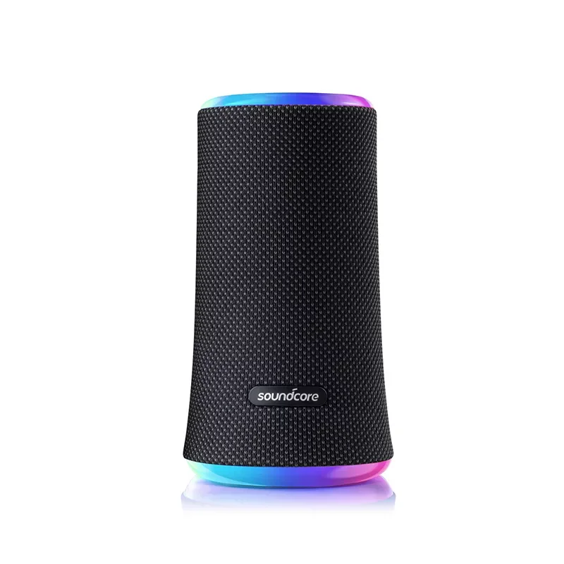 

An-ker Soundcore Flare 2 Bluetooth Speaker, with IPX7 Waterproof Protection and 360° Sound for Backyard and Beach Party, 20W Wi