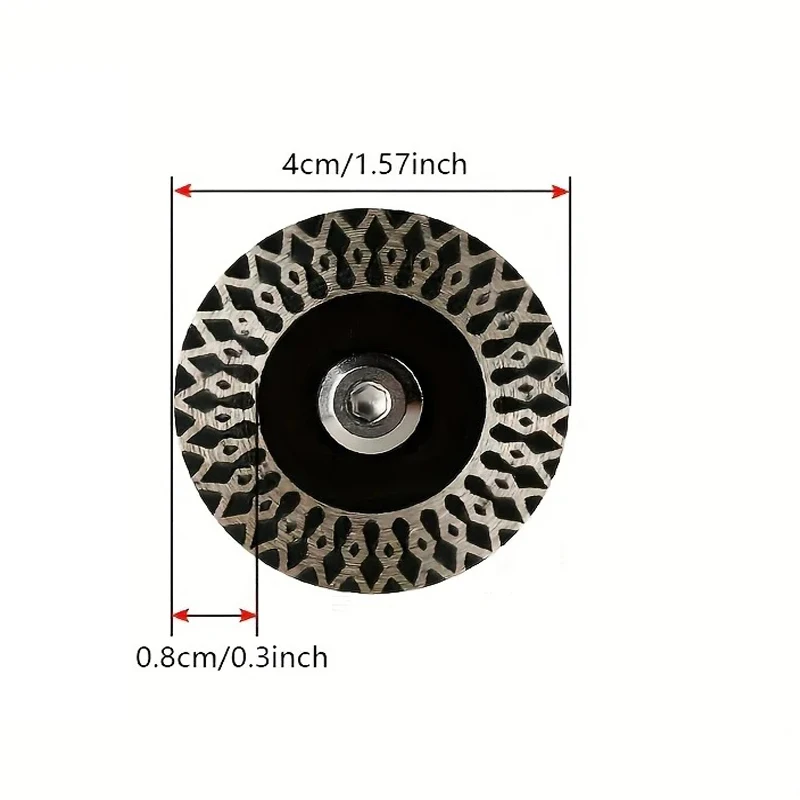 

Алмазная мини-пила 40 мм, 1,57 дюйма, отрезной диск для гранита, песчаника, бетона, надписей, резьбы, шлифовального инструмента