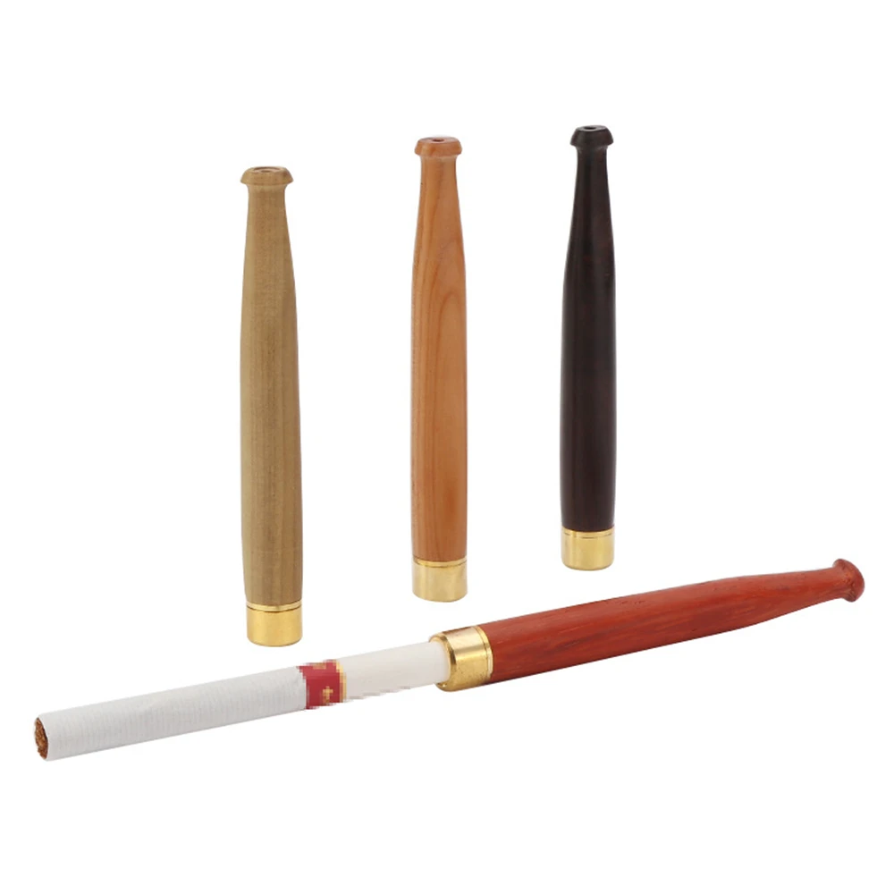 Длинный держатель для сигарет фильтр деревянная дымовая трубка 5 мм фотофильтр