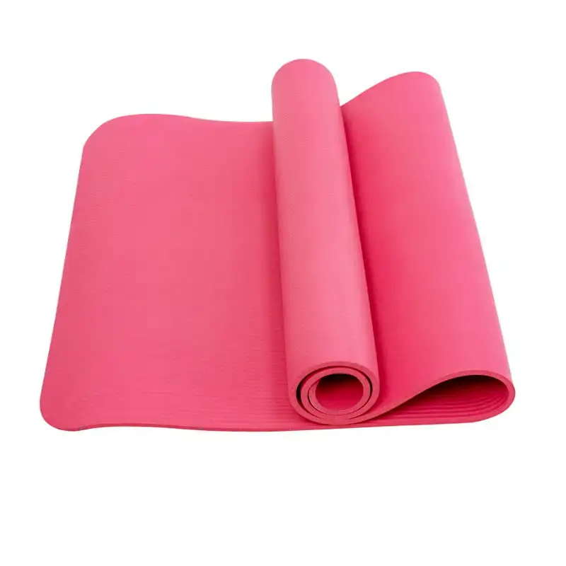

Толстый коврик для йоги, толщина 31,5x72 x дюйма, 9 мм, экологически чистый материал, валик для упражнений высокой плотности