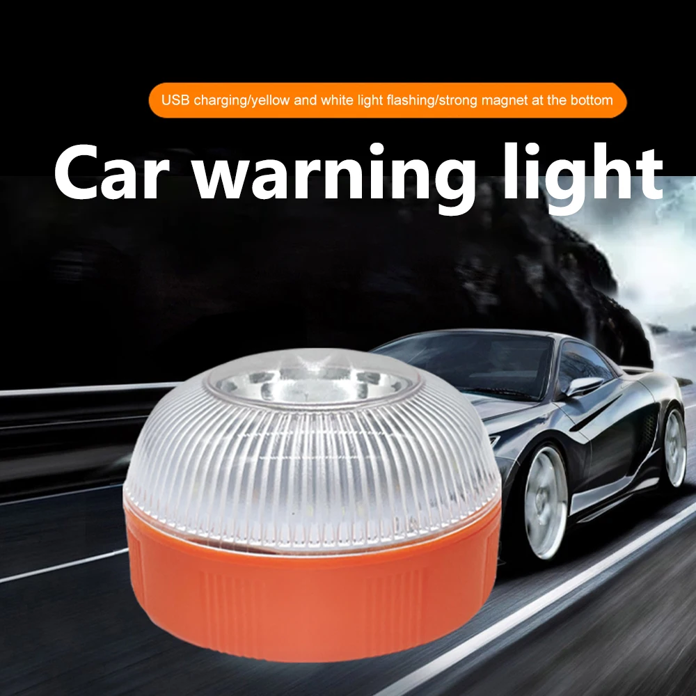 

Car Emergency Light Strobe Light Autonomous Emergency Signal Light Flashing Magnetic Induction Strobe Car Warning Light