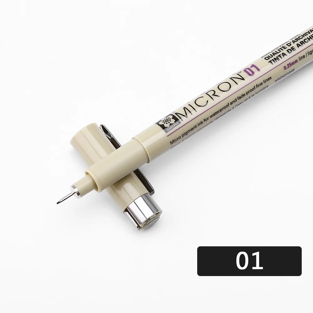 Ручка Pigma Micron нельда мягкая кисть Набор ручек для рисования художественные