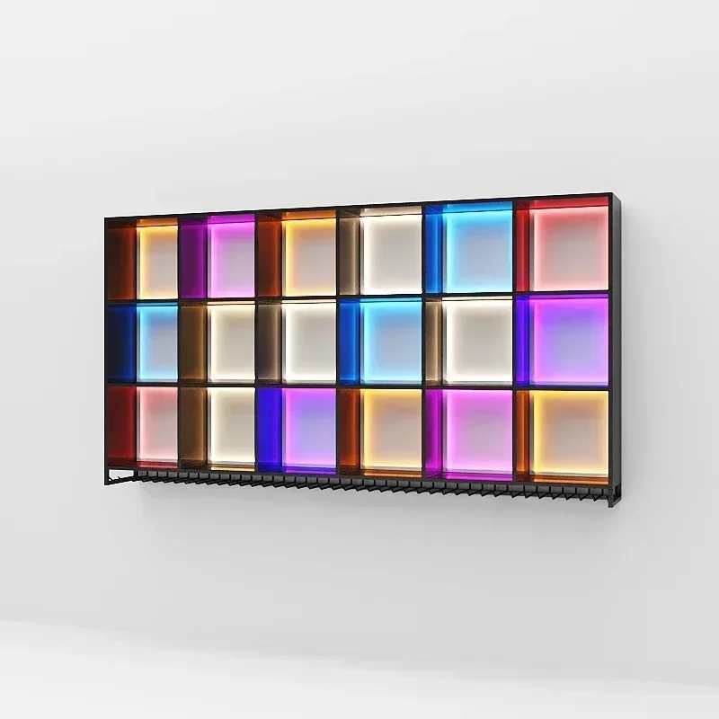 Ручка Art Барный шкаф Винтаж Вертикальные идеи Рельс Квадратный Гостиная