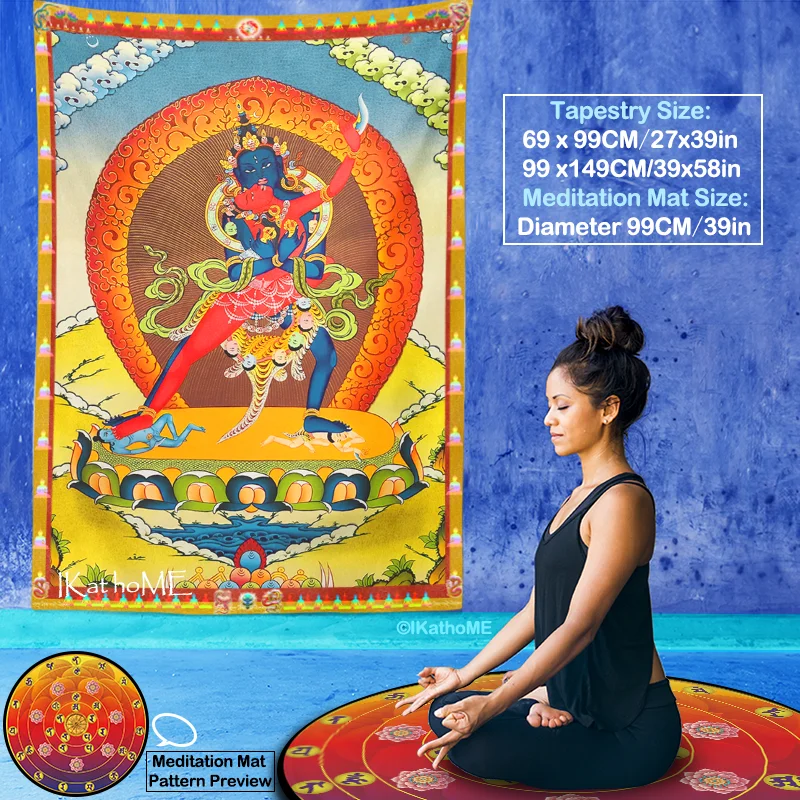 

Гобелен IKat hoME Чакрасамвара 100% полиэстер