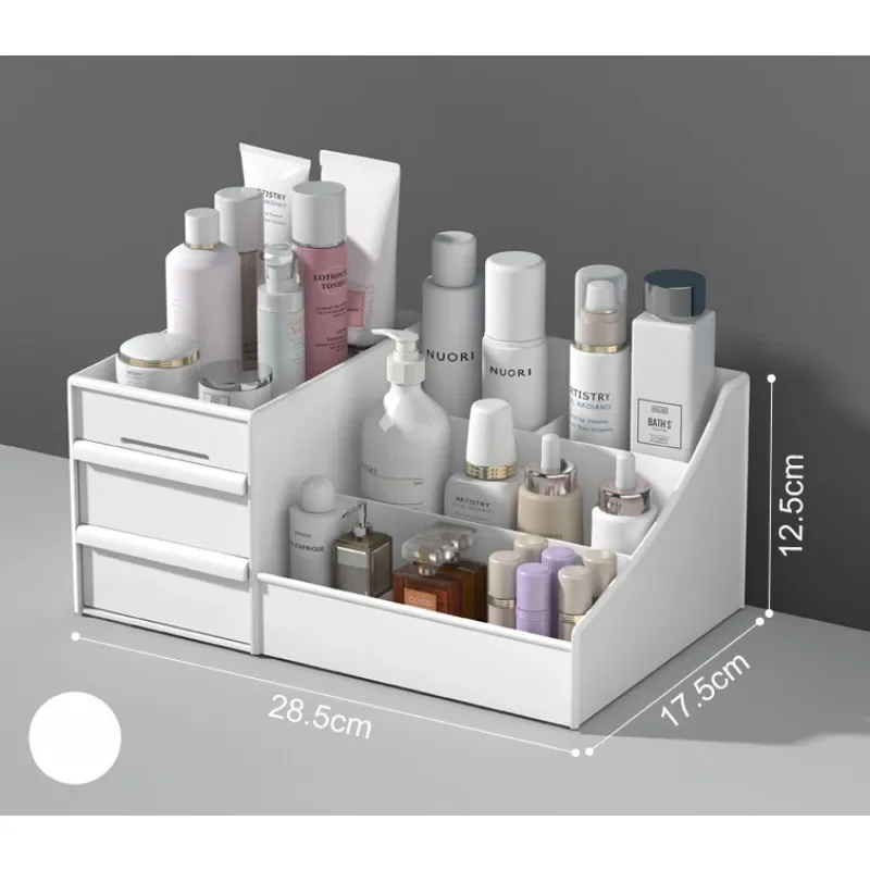 Органайзер для косметики большой емкости настольный органайзер хранения