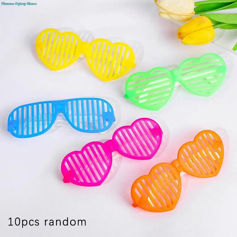 

10 шт., Детские разноцветные очки для макияжа