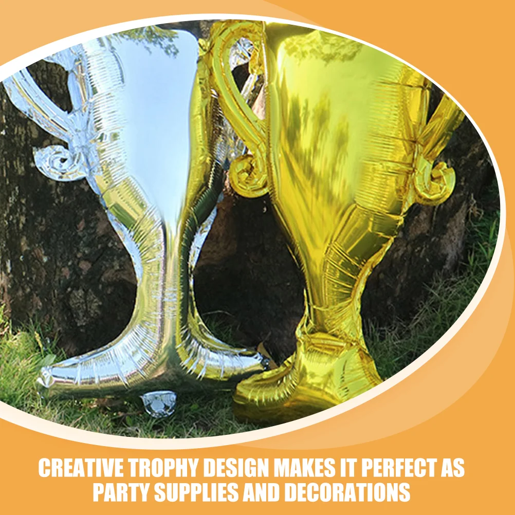 10 шт. трофей воздушный шар из алюминиевой пленки спортивный декор украшение для